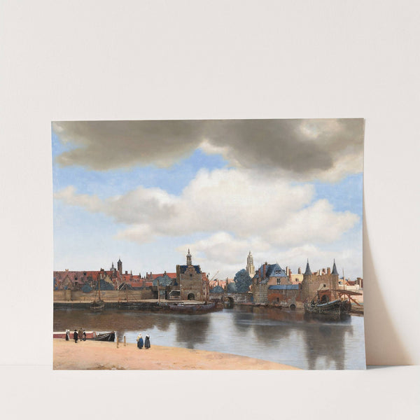 View of Delft by Johannes Vermeer