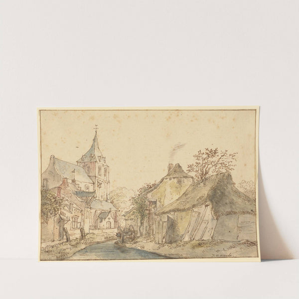 View of Eindhoven from the Northeast by Isaac van Ostade