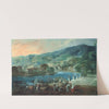 View of El Arenal in Bilbao by Luis Paret y Alcázar