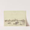 View of Frankfurt by Friedrich Ernst Morgenstern