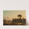 View Of Frederiksberg Palace From The Vicinity Of Ladegaardsvej by Anders Christian Lunde