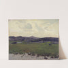 View of Galtrö. Study by Leopold Otto Strützel
