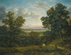 View Of Greenwich, From Charlton Wood, Near Woolwich
