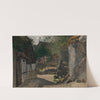 View of Gudhjem (1868) by Otto Haslund