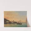 View of Ischia from the Sea (1842) by Jean-Charles Joseph Rémond