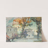 View of Jerusalen. Study by Anna Boberg