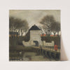 View of &#8216;Kastellet&#8217;, Copenhagen (1890) by Johan Rohde