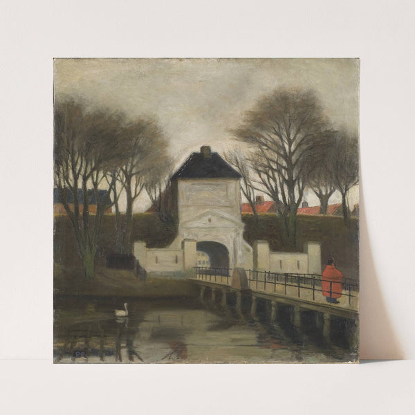 View of &#8216;Kastellet&#8217;, Copenhagen (1890) by Johan Rohde