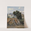 View of La Cava by Félix-Hippolyte Lanoüe