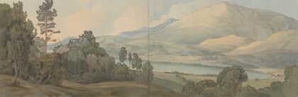 View of Lake Coniston, Lancashire (1786)