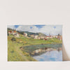 View of Lake St. Moritz by Alberto Rossi