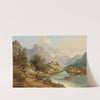 View of Landeck, Pustertal by Edmund Höd