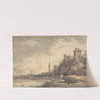 View of Leghorn by William Marlow