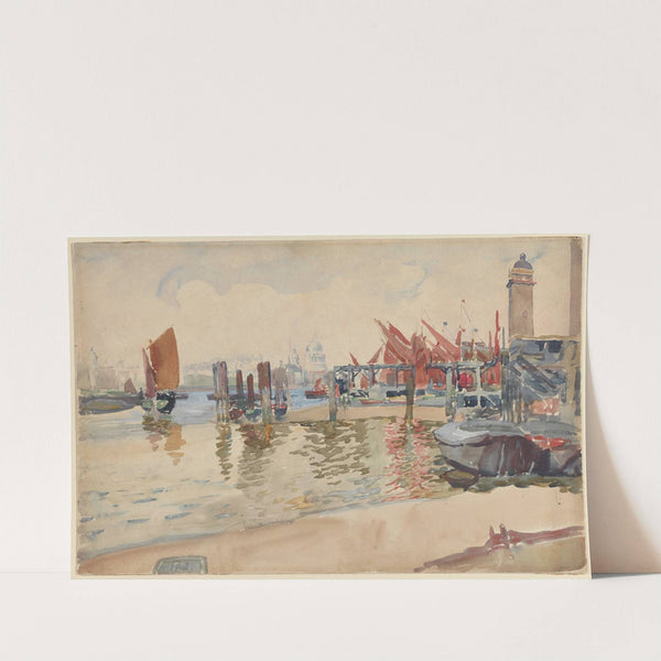 View Of London by Joseph Pennell