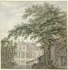View of Luxemburg House at Maarssen on the Vecht
