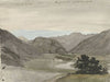View of Moel Siabod from Beddgelert, North Wales