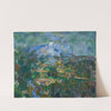 View of Mount Sainte-Victoire from Les Lauves (1904-1906) by Paul Cézanne