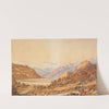 View of Mt. Aspiring, Province of Otago, looking north up the Valley of Matekitiki River from Dr Hector&#039;s camp of 1863 by Charles Decimus Barraud