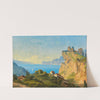 View of Nago on Lake Garda by Edmund Von Wörndle