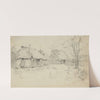 View of Negro village by William Berryman