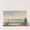View of New York from Brooklyn Strand by John Rubens Smith