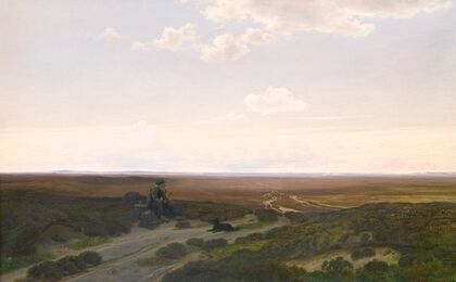 View of Pårup Moors near Silkeborg, Jutland
