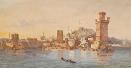 View Of rhodes (1848)