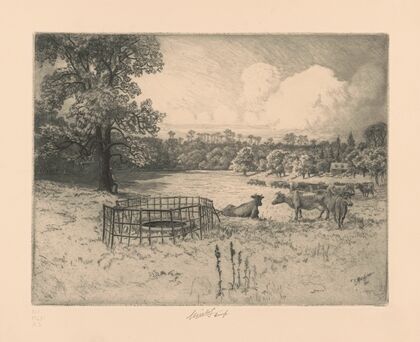 View of Rockwood, Tarrytown on the Hudson, residence of William Rockefeller, no. 5 (1911) — size preview