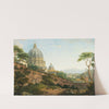 View Of Saint Peter&#039;s, Rome by William Marlow