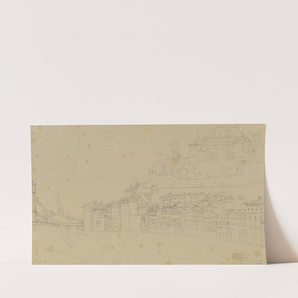 View of Salzburg (1822) by Nikolaus Hoff