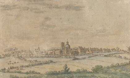 View of Scherpenheuvel, Flemish Brabant