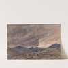 View of Snowdon with a Stormy Sky by Barbara Bodichon