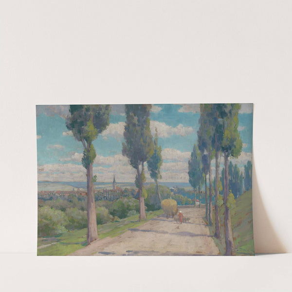 View of Spišská Nová Ves (1900–1920) by Ľudovít Čordák