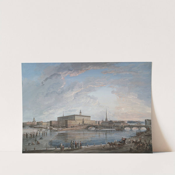 View of Stockholm III by Elias Martin
