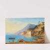 View of the Amalfi coast by Carl Morgenstern