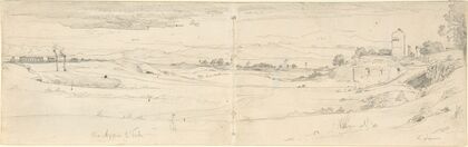 View of the Appian Way (1866)