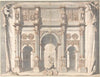 View of the Arch of Constantine