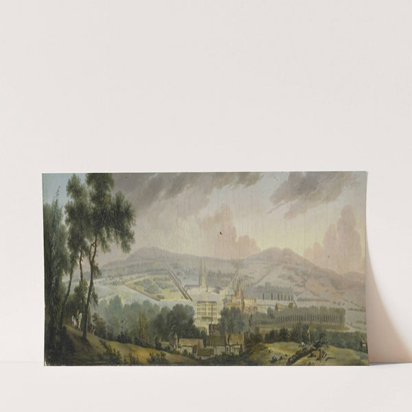 View of the back of a Palace (1780 - 1820) by Henri Sallembier