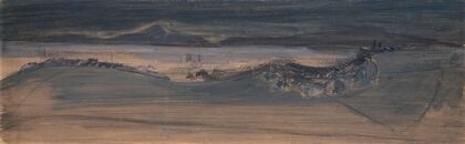 View of the ‘Batterie’ toward Basel (1940)