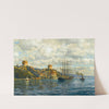 View Of The Bosphorus With Rumelihisari by Michael Zeno Diemer