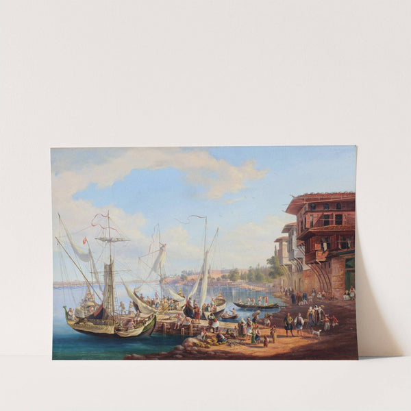 View of the Bosporus by Johann Jakob Falkeisen