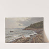 View of The Bunne Fjord from Malmöya by Hans Gude