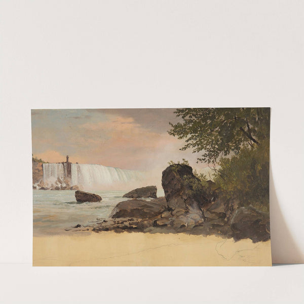 View of the Canadian Falls and Goat Island (1856) by Frederic Edwin Church