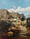 View Of The Capri monastery