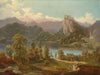 View Of The Castle And Island With St Mary’s Church On Lake Bled