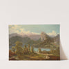 View Of The Castle And Island With St Mary’s Church On Lake Bled by Anton Karinger