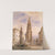 View of the cathedral from the fish fountain (1868) by Friedrich Eibner