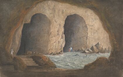 View of the Caves of Syrini – Sorrento-Bay of Naples