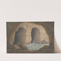 View of the Caves of Syrini - Sorrento-Bay of Naples by Isaac Weld