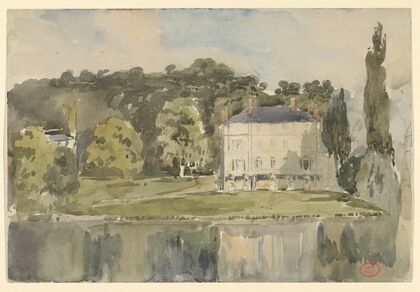 View of the Château at Folembray